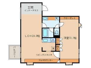 TASHIRO71の物件間取画像